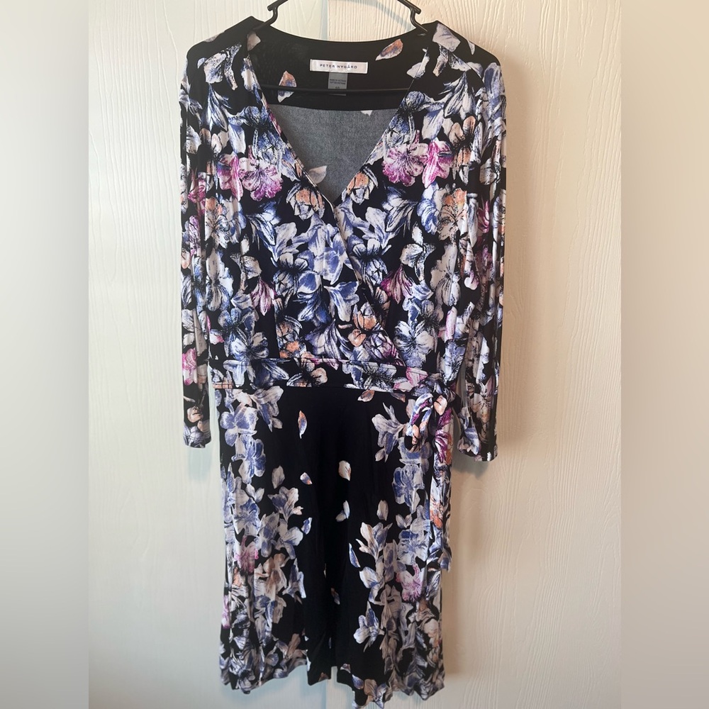 Peter Nygard floral dress.